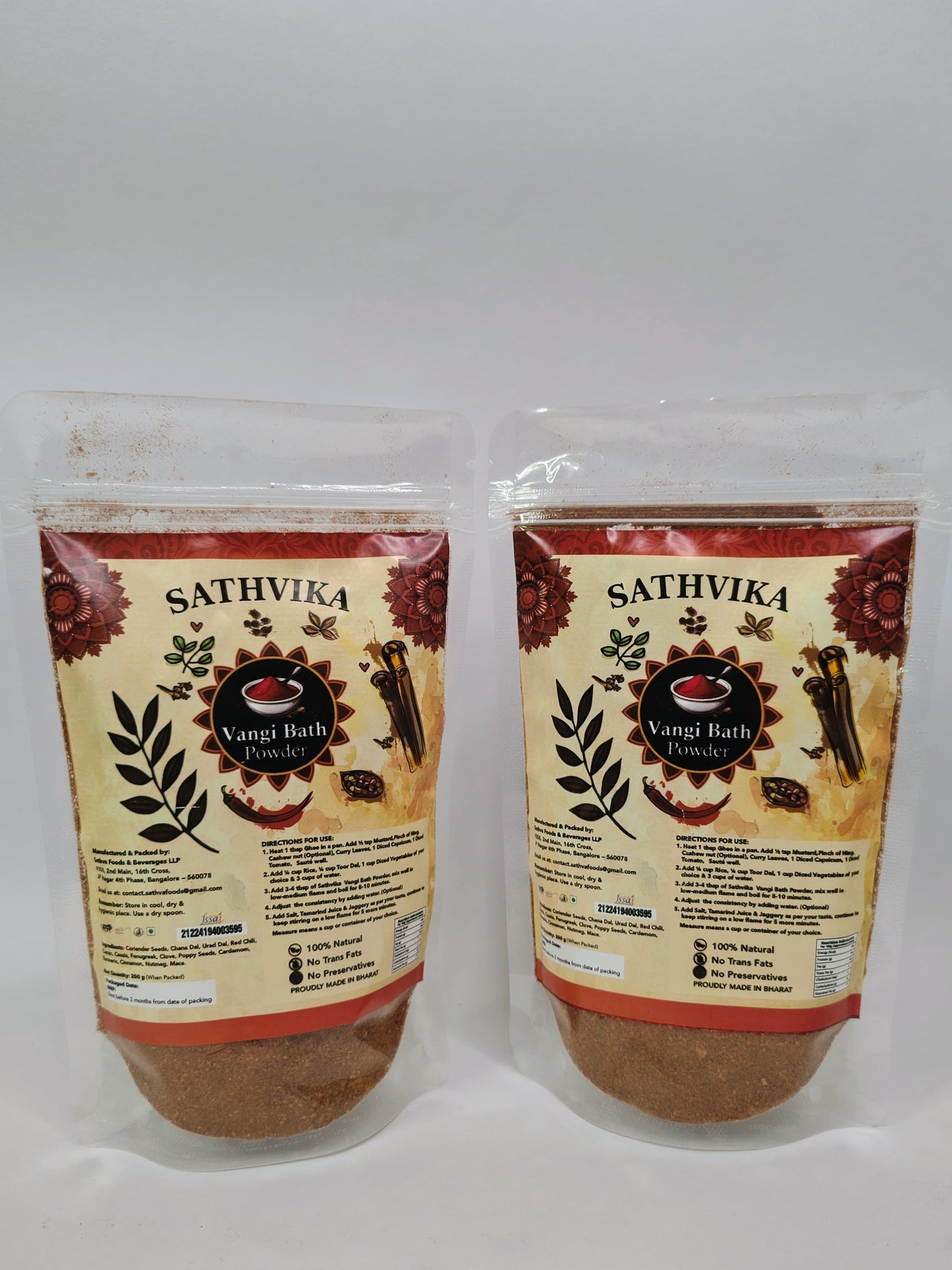 Homemade Vangibath Powder