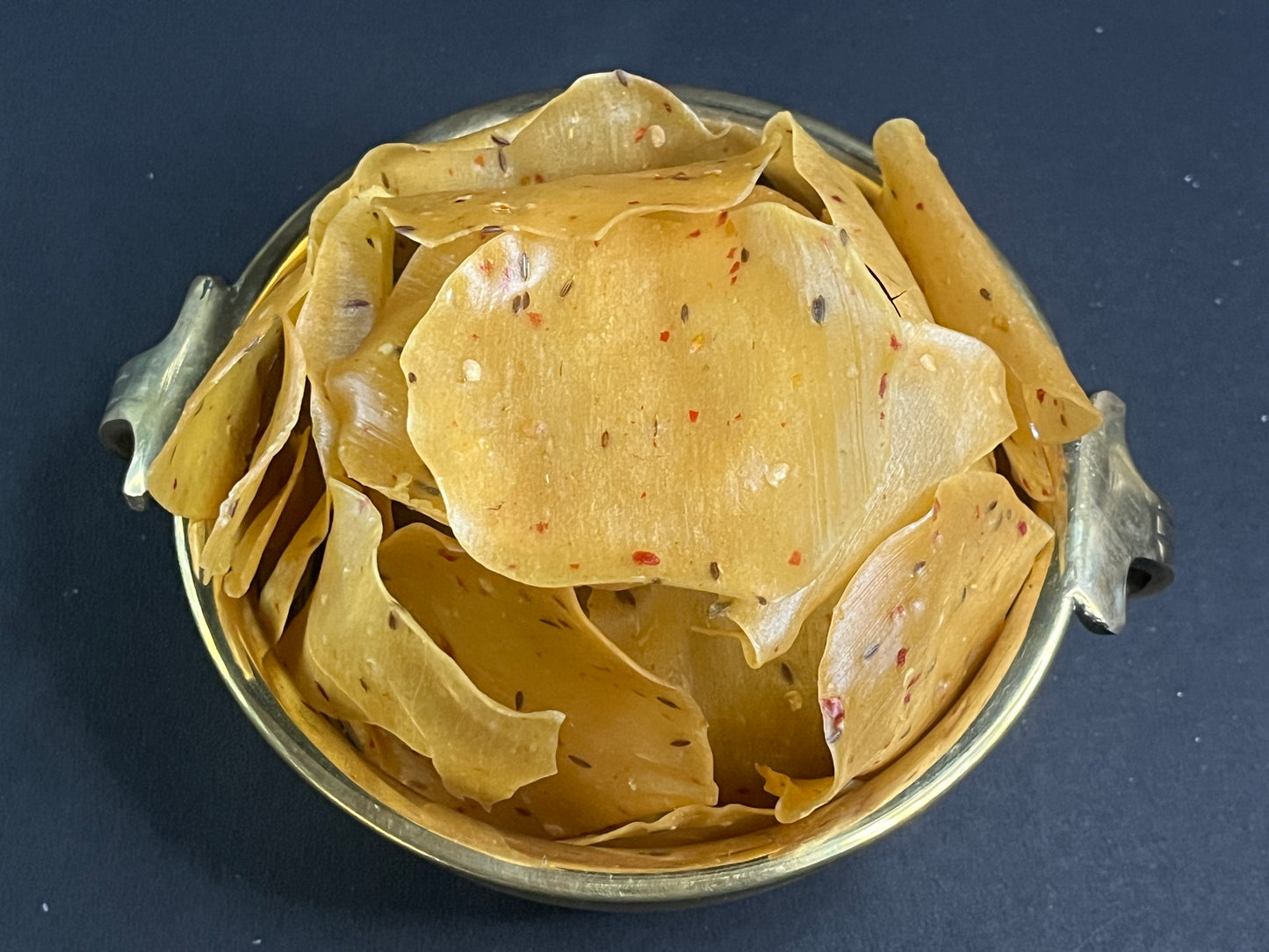Rice Papad with Red Chilli (Spicy Akki Happala)